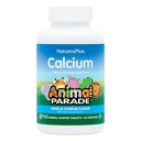 NaturesPlus Animal Parade Calcium, Vanilla Sundae Flavor - 90 Animal-Shaped Chewable Tablets - promuove le ossa sane - Vegan, Gluten Free - 90 Total Servings