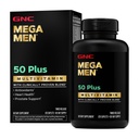GNC Mega Männer 50 Plus Multivitamin | Antioxidantien | Herzgesundheit | Prostata und Kreislaufunterstützung | 120 Zähler