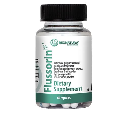 Flussorin by RedNatura – Herbal Supplement for Men's Health – Prostate Supplement 60 Capsules