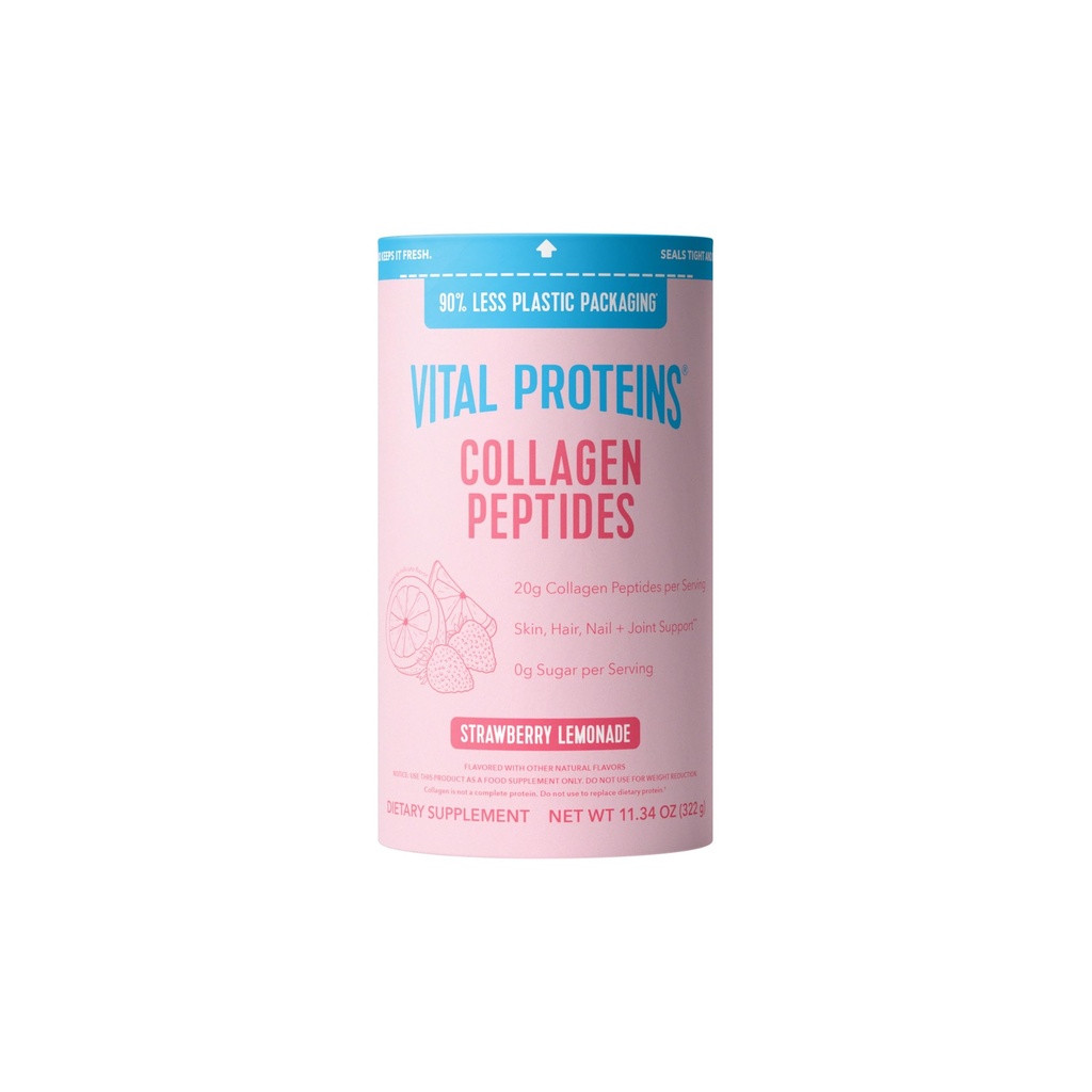 Vital Proteins Strawberry Lemonade Collagen Peptides Powder - 11.34oz