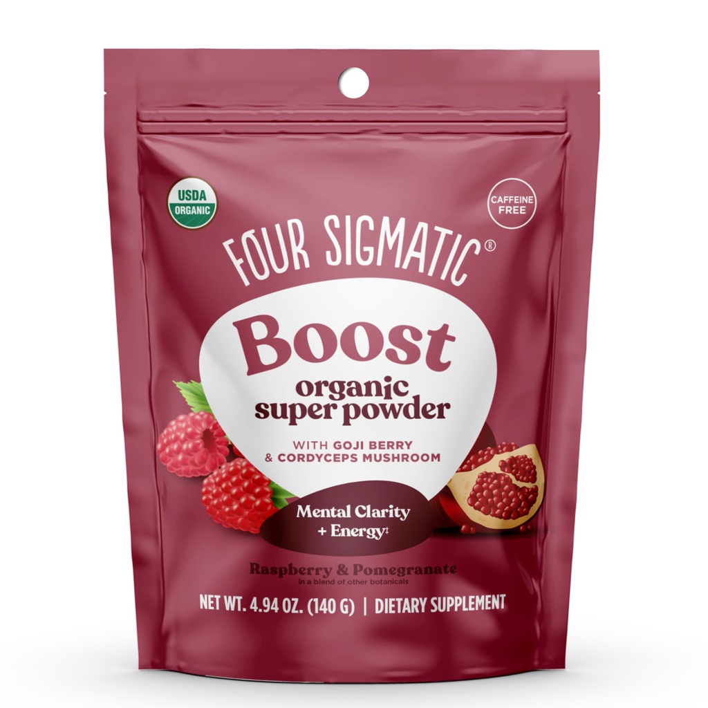 Quattro Sigmatic Perform Super Powder con Super Fruits e Antiossidanti Red Raspberry - Can