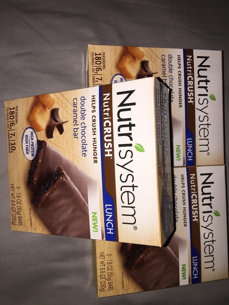 Nutrisystem bar Double Chocolate Caramel 15 Bars