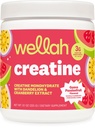 Wellah Creatine for Women - Creatine Monohydrate with Dandelion & Cranberry Extract (50 Servings, Guava Passionfruit)
