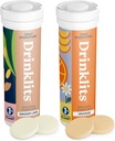 Comprimés d'hydratation de boissons - Electrolytes et vitamines - 2 boîtes (20 portions)