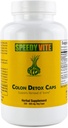 Colon Detox soutient l'élimination naturelle des toxines* Psylium organique et charbonnier graines de Psylium et de Lin musc graines de pomme Fibre/Pectine Slippery Elm Fennel- Poudre dans 230 capsules