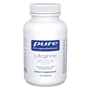 Encapsulations pures L-Arginine - 1 400 mg - Soutien Production d'oxydes nitriques - Santé cardiaque et flux sanguin - Sans gluten et sans OGM - 90 capsules