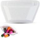GMS Squeezable Pocket Pill Case - Piccolo, Lightweight Pill Organizer Ideale per il viaggio - tiene i medicinali in modo sicuro - Design robusto con facile accesso senza fuss - Pocket Sized & Discreet