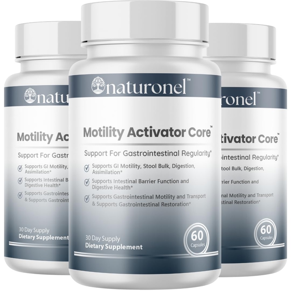 Motility Activator Core Capsules - Cleanse Pills Daily Premium Support, Motility Activator Cleanse Natural Digestive Formula for Overall Health & Wellness Supplement (3)