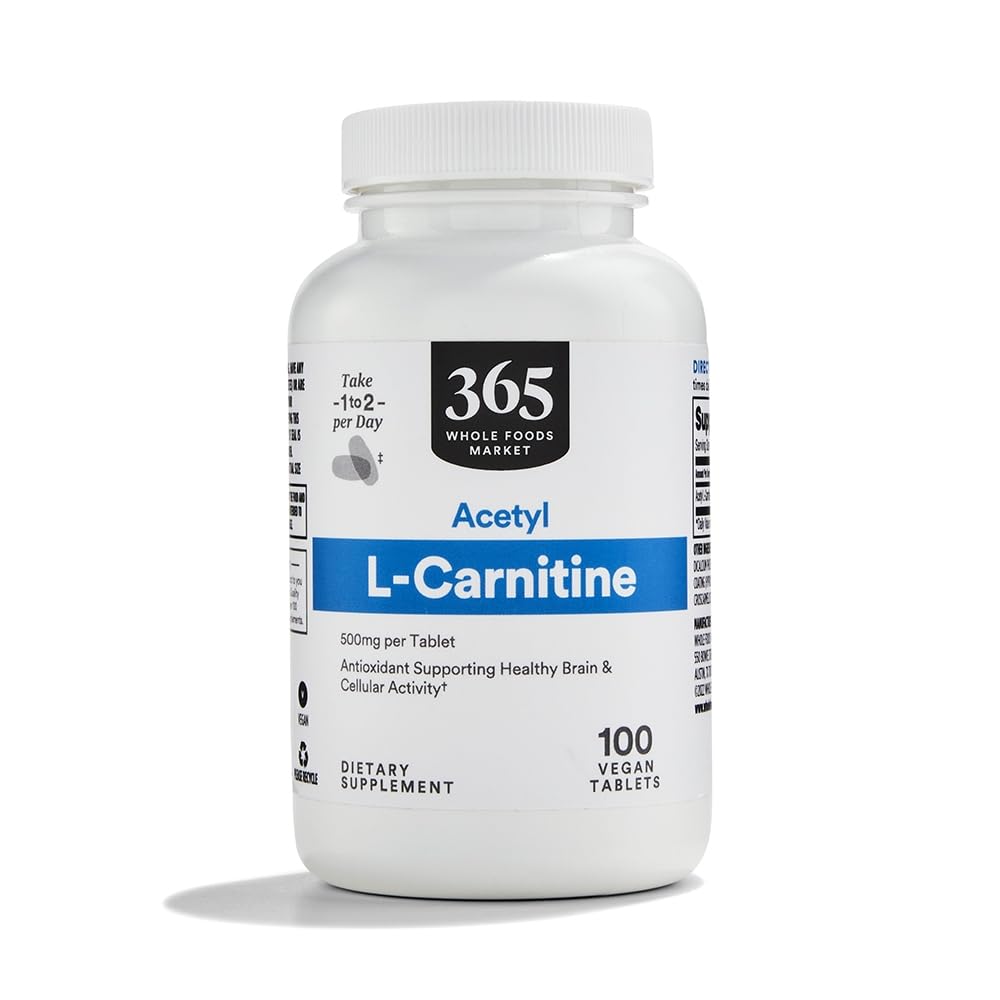 Ganzer Lebensmittelmarkt, Acetyl L-Carnitin 500mg, 100 ct