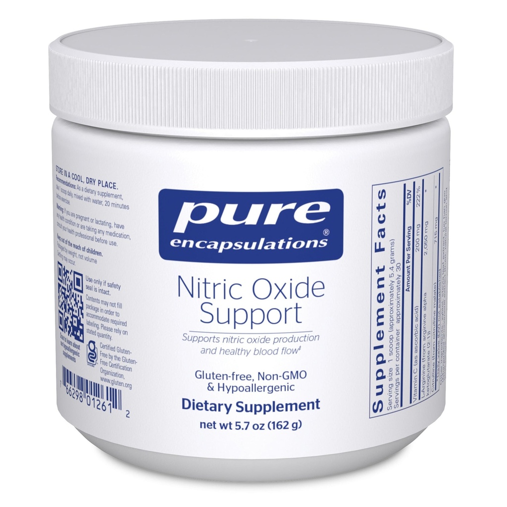 Encapsulations pures Soutien à l'oxyde nitrique (Oxygène sain) Soutient la circulation de l'oxygène et favorise la production d'énergie dans les muscles (Oxygène sain)