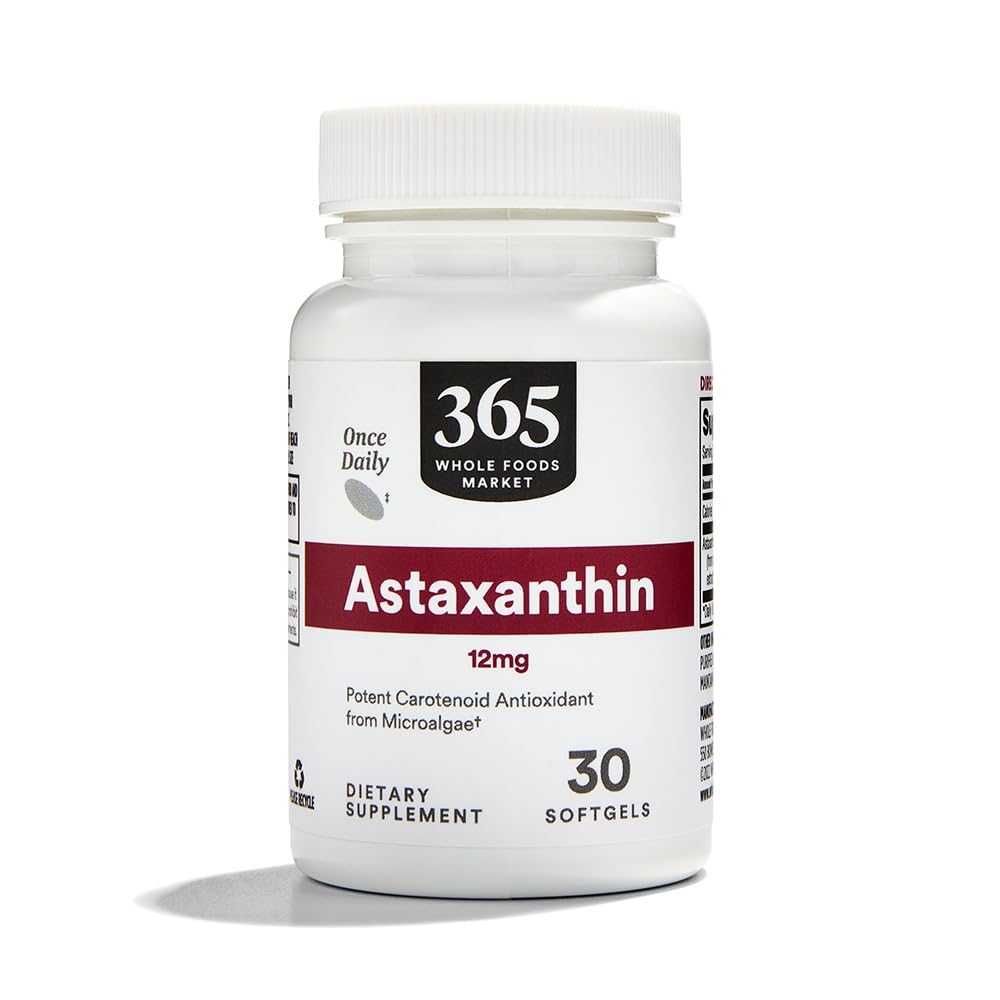 Whole Foods Market, Astaxanthin 12mg, 30 ct