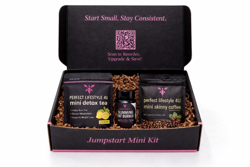 Mini Collection, Travel-Friendly Wellness Set with Coffee and Detox Tea
