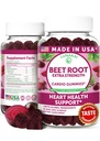 Gummie di radice di barbabietola con miscela antiossidante - Deliziose Chews barbabietole non OGM, 60ct