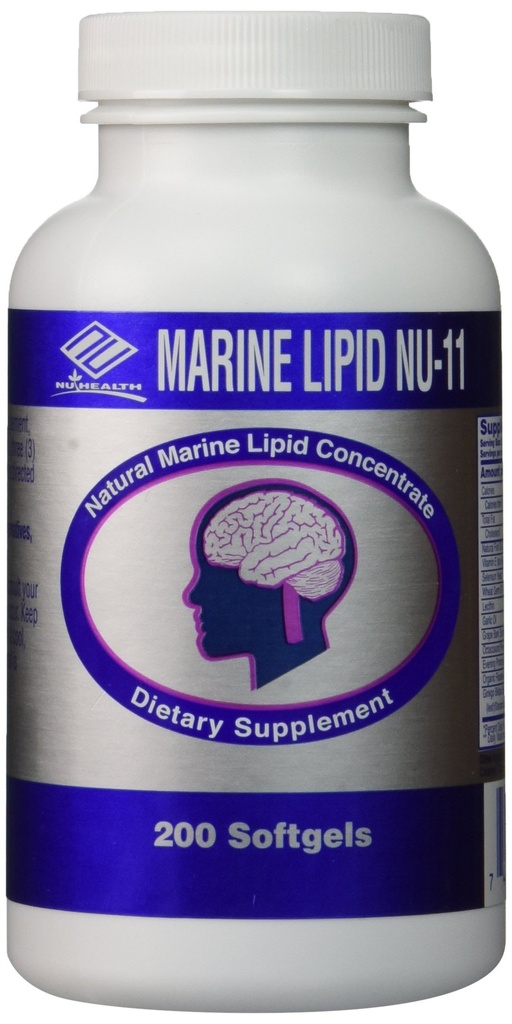 Nu Health Marine Lipid Nu-11 Dietary Supplement (200 softgels)