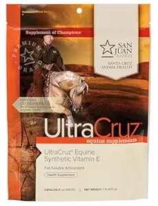 UltraCruz - sc-516051 Equine Synthetic Vitamin E Supplement for Horses, 1 lb, Powder (28 Day Supply)