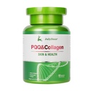 PQ-Ergänzung 20mg | (Pyrrolochinolin Quinone) Fördert Mitochondriale Biogenese, mit Collagen, Nicotinamid, Astaxanthin, Hyaluronsäure für Energieoptimierung und Schlafunterstützung, Support Haar, Haut