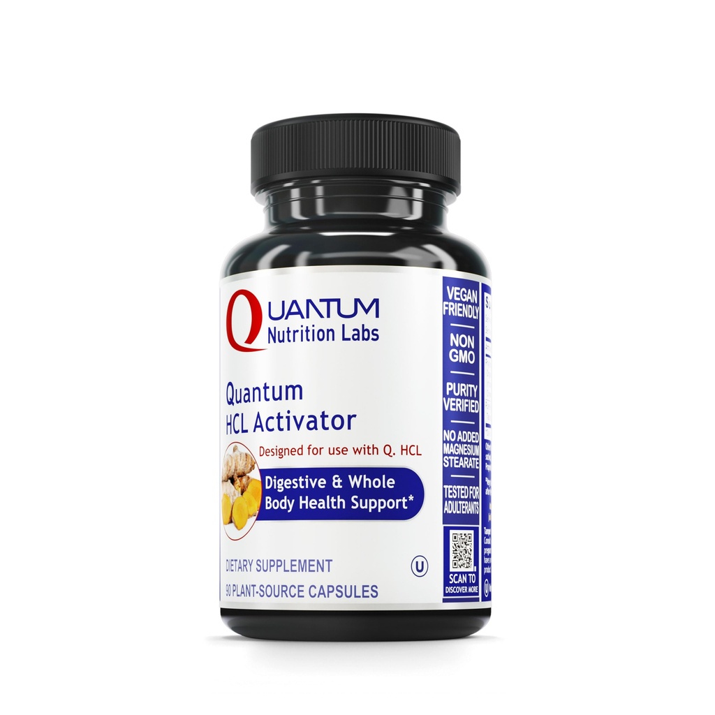 Attivatore HCL - Integratore di enzimi digestivi della pepsina per la funzione digestiva ottimale per gli uomini e le donne, basso acido di stomaco, assorbimento nutriente - 90 capsule vegetariane