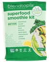 Blendtopia Detox Superfood Smoothie Kit, 7 Ounce