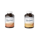 American Health Papaya Digestive Enzyme Chewable Tablets Bundle - Original 600 Count and Super Plus 360 Count
