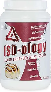 Body Nutrition ISO-Ology, Leucine-Enhanced Whey Isolate Protein Powder, Post-Workout Recovery Supplement, Isolierte Gras Fed Whey, Schokolade Peanut Butter Cup Flavor, 4lb