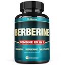 Satoomi 25in1 Berberina Supplemento - Berberina Hcl - Ceylon Cinnamon - Latte Thistle and More