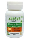 Capsule Konch Beej Forte 500 mg. 60 Veg. Capsule | Konch Beej (Mucuna Pruriens) Estratto di capsule per uomini e donne | Ayurvedic Herbal Supplement/Rimedies | 10:1 Forte (1 Bottiglia di 60 capsule)