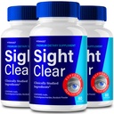 (3 Pack) Sight Clear Eye Supplement Capsules, Sight Clear Pills - Maximum Strength, SightClear Supplement for Vision Vitamin (180 Capsules)