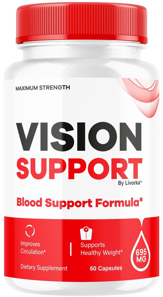 Vision Support - Vision Support Supplement, Vision Support Capsules, VisionSupportPlus, VisionSupport Advanced Formula Natural Supplements Pills, 60 Capsules for 1 Month