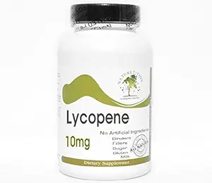 Lycopin 10mg ~ 200 Kapseln - Keine Zusatzstoffe ~ Naturetition Supplements