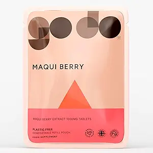 Fitness Santé Maqui Berry Extract 120 Comprimés 2000MG-Supplement pour le booster d'énergie