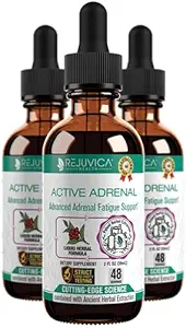 Adrenal actif - Teinture de soutien adrénal avancé - Livraison liquide pour une meilleure absorption - Ashwagandha, B-Vitamines, Magnésium et plus