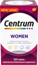 Centrum Multivitamin für Frauen, Multivitamin/Multimineral Supplement mit Eisen, Vitamin D3, B Vitamine und Antioxidantien Vitamine C und E, Glutenfrei, Non-GMO Zutaten - 120 Zähler