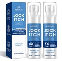 Hermon Jock Itch Spray for Men: Powerful Treatment for Jock Itch - Extra Strength Spray Liquid Provides Soothing - 2.02 Fl Oz (Pack of 2)