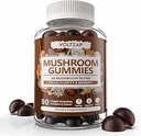 Mushroom Gummies 10 Blend - Pilzkomplex All-in-One Tägliche Pilzergänzung Gummy mit Chaga, Lions Mane, Reishi, Cordyceps - 90 Gummies