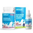 Laitaid Lactase Des gouttes enzymatiques Comprimés pour le soulagement de l'intolérance au lactose.