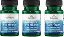 Swanson Lutein & Zeaxanthin Supplément synergique pour la santé oculaire Retina Macula Vision (Lutein 20 mg & OmniXan Zeaxanthin 2 mg) 60 Softgels Sgels (3 Pack)