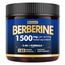 Berberine Supplement - Berberine Weight Loss, High-Potency Berberine 1500MG von Berberine HCL, Plus Citrus Bergamot - für Stoffwechsel, Verdauung und Immununterstützung - Vegan, Non-GMO, 180 Kapseln