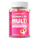 Multivitamin for Women Gummies for 40+ with Omega-3, Niacinamide, B-Complex, Lutein, Iron, Choline, Phosphatidylserine, Vitamin D3 - Vegan, Sugar Free, 60Count