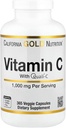 Lake Avenue Vitamin C Supplement Nutrition - Mit Quali-C Ascorbic Säure - Immununterstützung - fördert gesunde Immunantwort - Vegan Friendly - Glutenfrei, Non-GMO - 1.000 mg - 365 Veggie