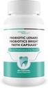 Probiotics Bright Teeth Capsules - Unsere besten Dental Probiotics White Teeth Support - Dental Probiotics Bright Whitening Teeth Mousse Alternative Capsules - Probiotics für Teeth Probiotic Mouth
