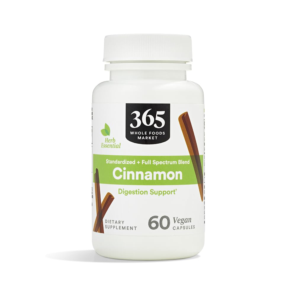 365 von Whole Foods Market, Cinnamon, 60 Count