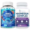 Migcopat Men’s Daily Supplement Bundle (2 Pack) – Multivitamin Gummies & Magnesium Complex
