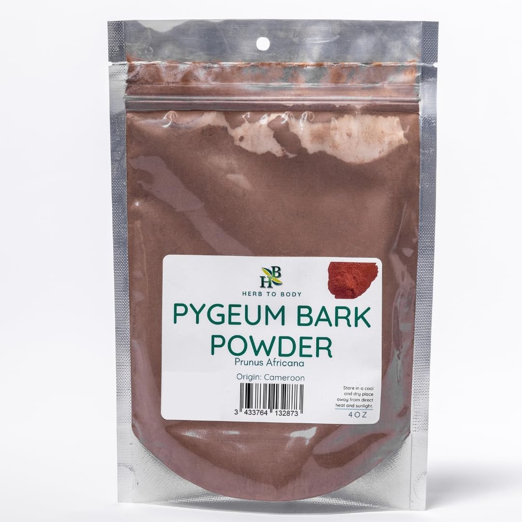 Kräuter zu Körper Pygeum Bark Pulver | Prunus Africana | Wildcrafted | 4oz