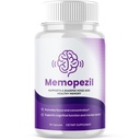Memopezil Brain Capsules, Memopezil Pills with All Natural Ingredients, Advanced Formula Health and Wellness Support Supplement Pills with Maximum Strength Multivitamins Support (60 Capsules)