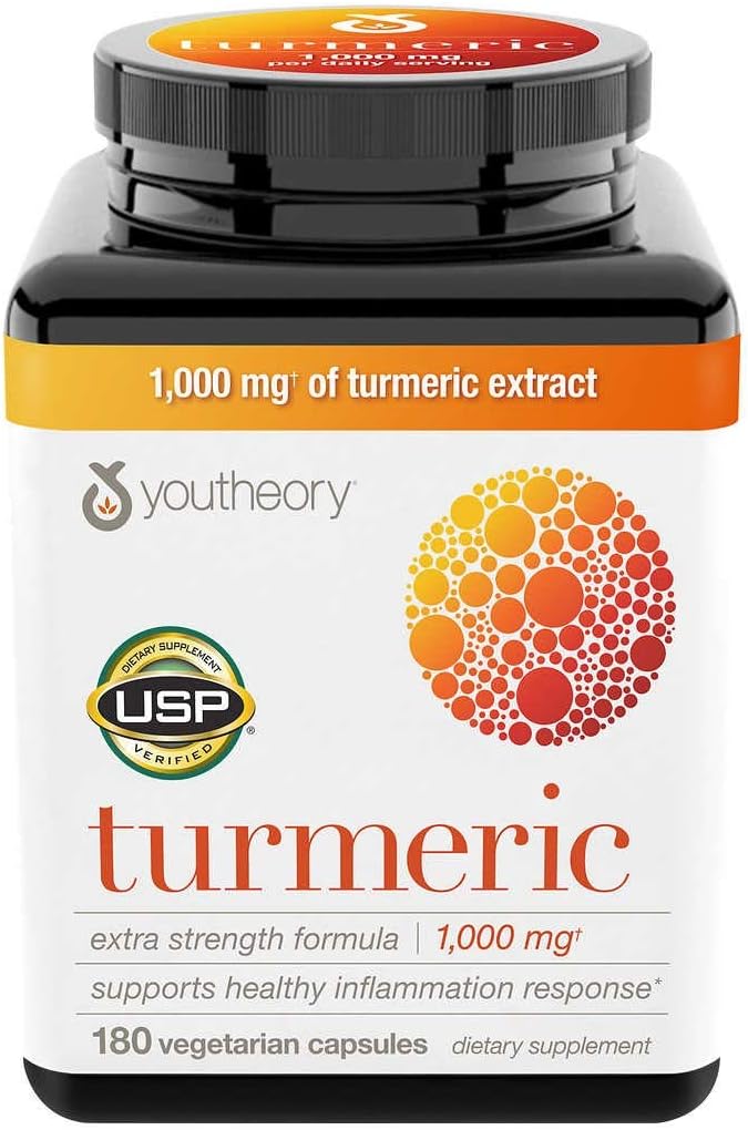 Teteoria Turmerica Extra Forza 1000mg (180 Conteggio) (3 Confezione)