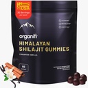 Organifi Shilajit Gummies - Himalayan Shilajit für Männer und Frauen mit PrimaVie Shilajit, 40-Plus Trace Minerals, und mehr - Hormon Balancer, Boosts Cellular Energy, Beats Fatigue, und mehr, 60 Count