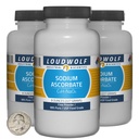 Sodium Ascorbate / 1.5 Pounds / 3 Bottles / 99% Pure USP Food Grade/Fine Powder