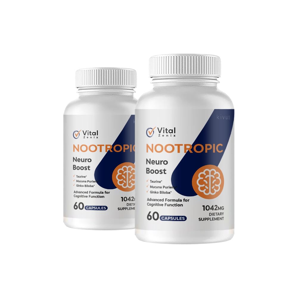 kivus Vital Zenix - Vital Zenix Advanced Capsules (2 Pack, 120 Capsules)