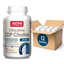 Jarrow Formulas Citicoline CDP Choline 250 MG, CDP Choline Supplement unterstützt Gehirngesundheit, Performance und Gedächtnis, 120 Kapseln, Bis zu einem 120-Tage-Versorgung, Paket von 12