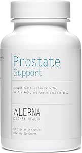Integratore di supporto della prostata per gli uomini con Palmetto di sega, Radice di ortica e Estratto di semi di zucca – (1 bottiglia)